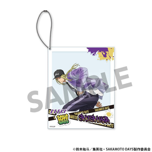 『SAKAMOTO DAYS』描き下ろしポラロイド風アクリルキーホルダー 神々廻 パルクール ver.
